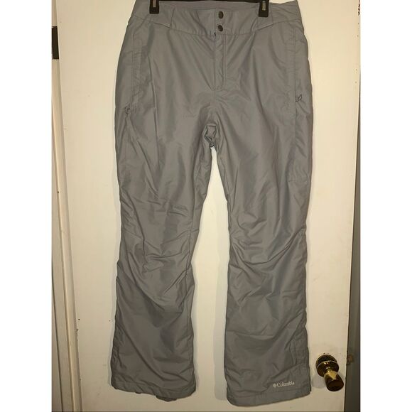 Columbia Bib Pants Mens Large Waterproof Snow Ski Outdoor Adjustable Omni-Tech - Picture 1 of 8